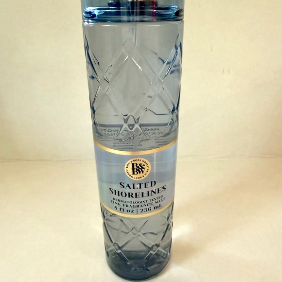 NEW B&BW Salted Shorelines Fragrance Mist + Cinched Tote Bag NWT BBW 2 Piece Set - Picture 4 of 8